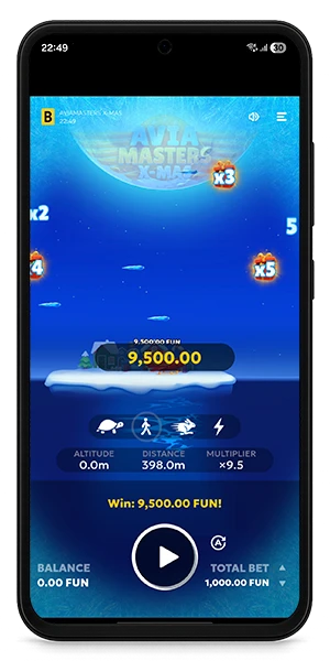 Aviamasters X-mas pe mobil